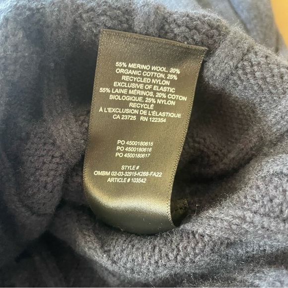 Sunday Best Navy Cable Knit Lamora Cardigan - Picture 8 of 12